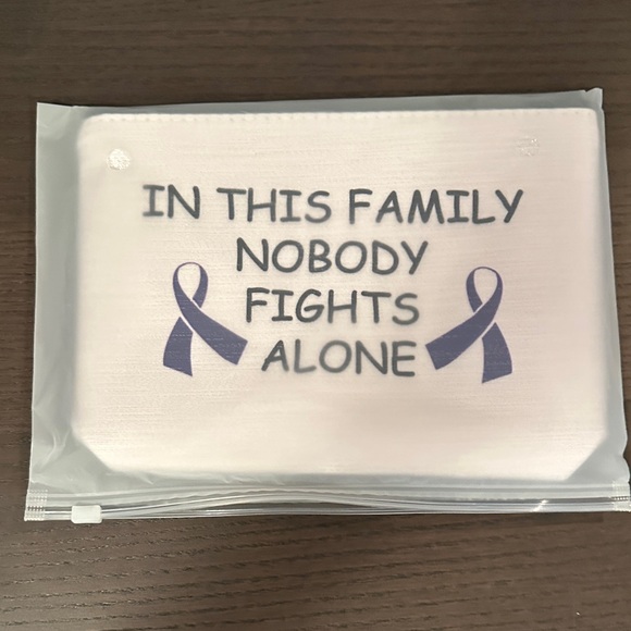Cancer Awareness Pouch NIP - Picture 2 of 7